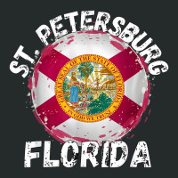 Retro St. Petersburg Florida Apparel Women's Triblend Scoop T-shirt | Artistshot