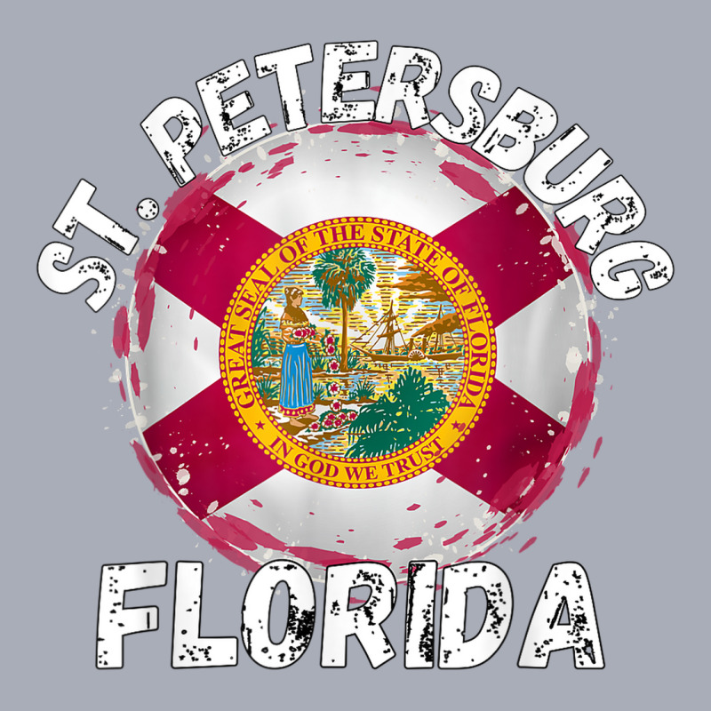 Retro St. Petersburg Florida Apparel Tank Dress by Fly | Artistshot