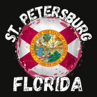 Retro St. Petersburg Florida Apparel Scorecard Crop Tee | Artistshot