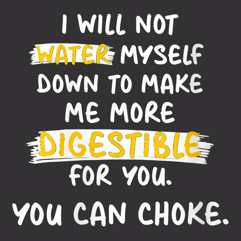 Womens I Will Not Water Myself Down To Make Me More Digestible V Neck Vintage Hoodie by cm-arts | Artistshot