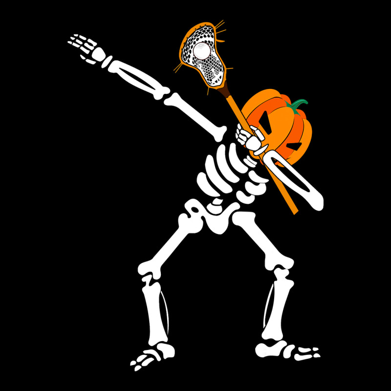 Cute Halloween Costume Dabbing Skeleton Lacrosse Sport Lover Long Sleeve Shirts | Artistshot