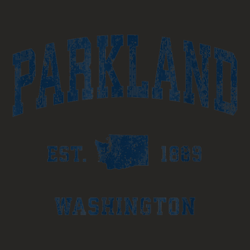 Parkland Washington Wa Vintage Athletic Navy Sports Design Ladies Fitted T-Shirt by Scarlets | Artistshot