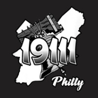 Philadelphia Silhouette With Zip Code 19111 And Liberty Bell T-shirt | Artistshot