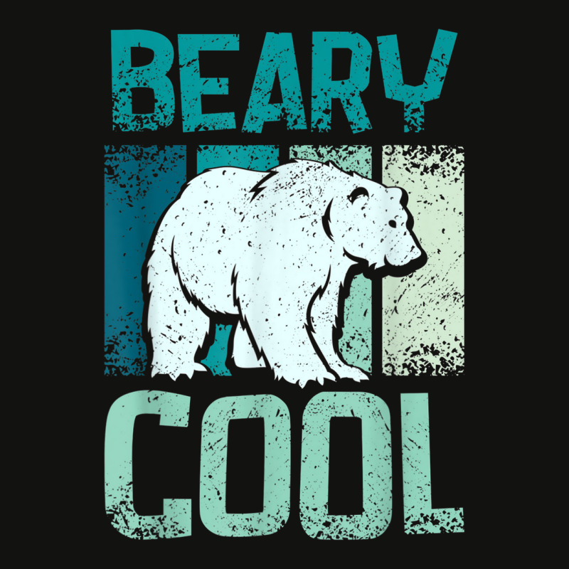 Polar Bears Beary Cool Scorecard Crop Tee by Scarlets | Artistshot