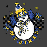 Retro Happy Chrismukkah Snowman Jewish Holiday Groovy Vintage T-shirt | Artistshot