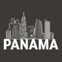 Panama City Skyline Silhouette Outline Sketch Bucket Hat | Artistshot