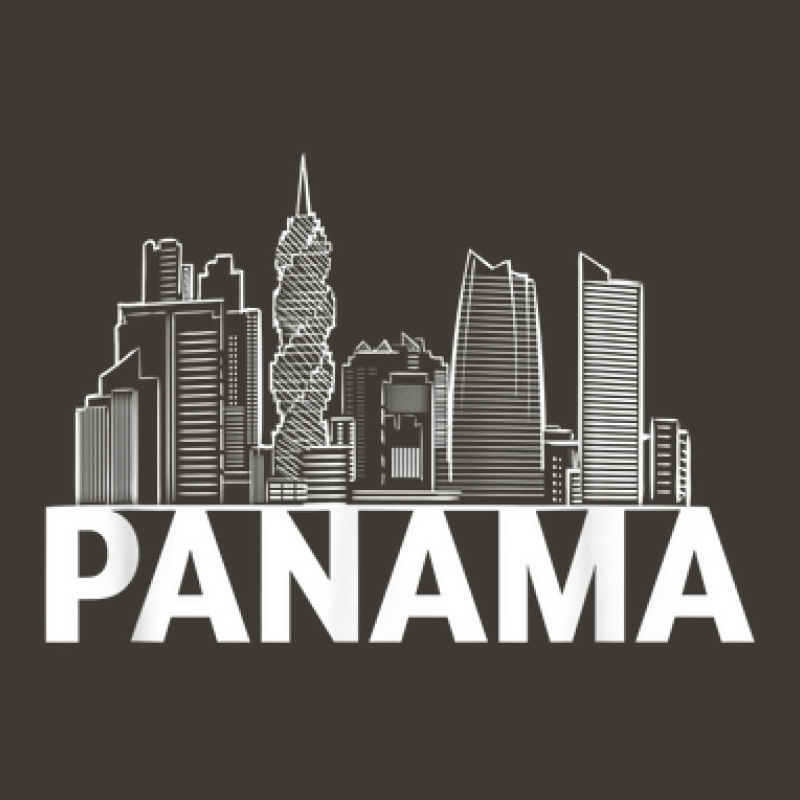 Panama City Skyline Silhouette Outline Sketch Bucket Hat by Short | Artistshot