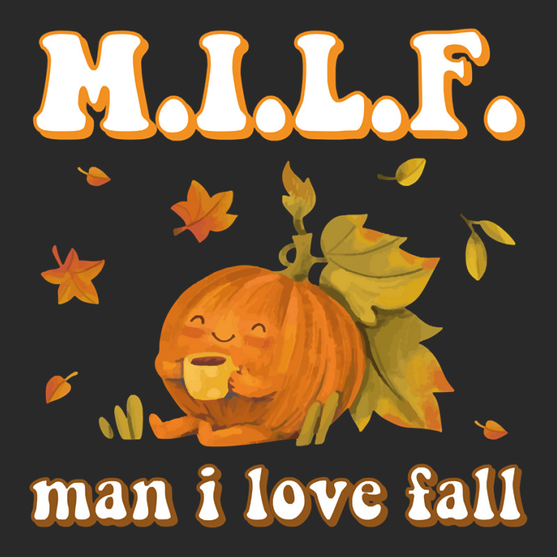 Man I Love Fall   Pumpkin Fall Season Pullover Hoodie Printed hat by cm-arts | Artistshot