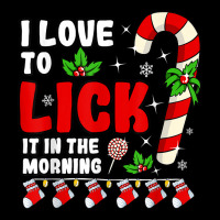 Love To Lick It In The Morning Adult Candy Cane Christmas Zipper Hoodie | Artistshot