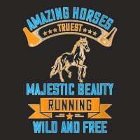 Womens Amazing Horses Truest Majestic Beauty Running Wild And Free V N Ladies Fitted T-shirt | Artistshot