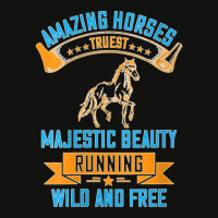 Womens Amazing Horses Truest Majestic Beauty Running Wild And Free V N Scorecard Crop Tee | Artistshot