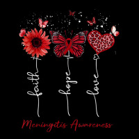 Meningitis Awareness Faith Hope Love Leopard Sunflower Youth Jogger | Artistshot