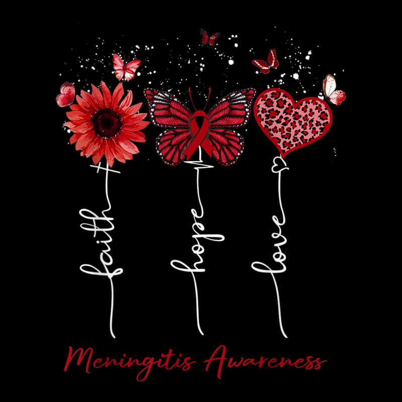 Meningitis Awareness Faith Hope Love Leopard Sunflower Youth Jogger by Piggy | Artistshot