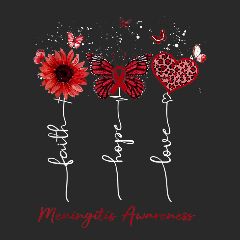 Meningitis Awareness Faith Hope Love Leopard Sunflower Toddler T-shirt by Piggy | Artistshot