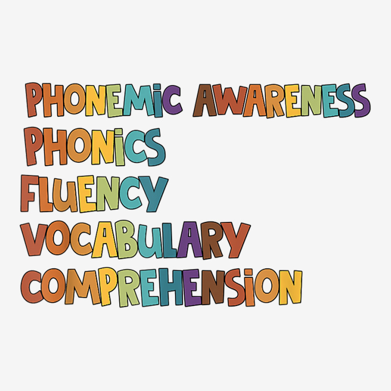 Phonemic Awareness Phonics Fluency Early Literacy Education T Shirt Adjustable Cap by cm-arts | Artistshot