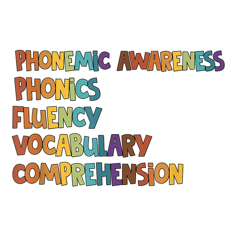 Phonemic Awareness Phonics Fluency Early Literacy Education T Shirt Youth Zipper Hoodie | Artistshot