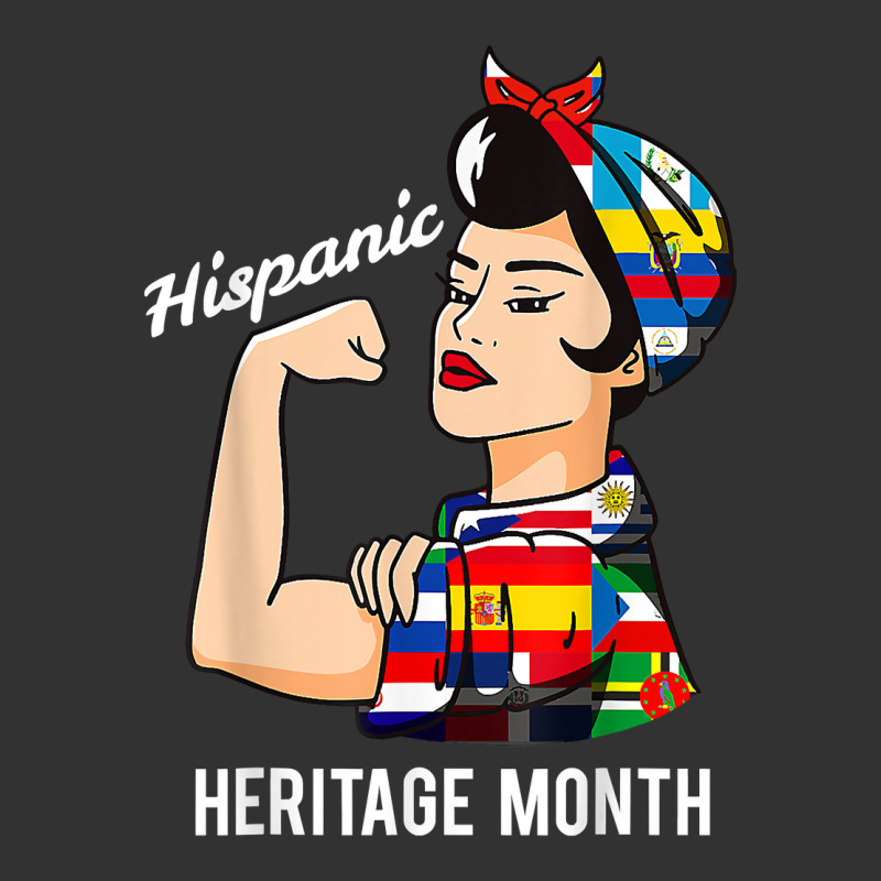 National Hispanic Heritage Month Woman Latin Culture Flags T Shirt Baby Bodysuit by puetzee | Artistshot