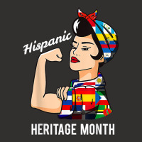 National Hispanic Heritage Month Woman Latin Culture Flags T Shirt Champion Hoodie | Artistshot