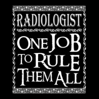 Radiologist One Job To Rule Them All Radiologist Adjustable Cap | Artistshot