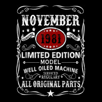 November 1981 Limited Edition Model Well Oiled Machine Long Sleeve Shirts | Artistshot