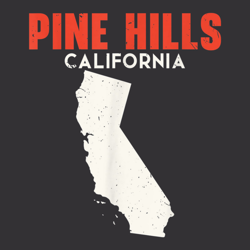 Pine Hills California Usa State America Travel Californian Vintage Hoodie by Bandits | Artistshot