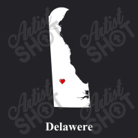 Delaware Love Map Youth Tee | Artistshot