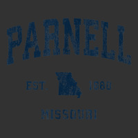 Parnell Missouri Mo Vintage Athletic Navy Sports Design Baby Bodysuit | Artistshot