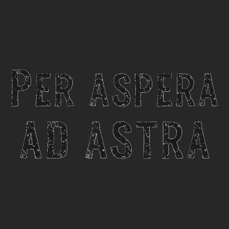 Per Aspera Ad Astra Inspirational Latin Quotes Motivational T Shirt Co Men's T-shirt Pajama Set | Artistshot