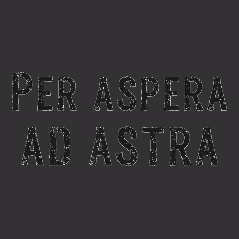 Per Aspera Ad Astra Inspirational Latin Quotes Motivational T Shirt Co Vintage Short | Artistshot