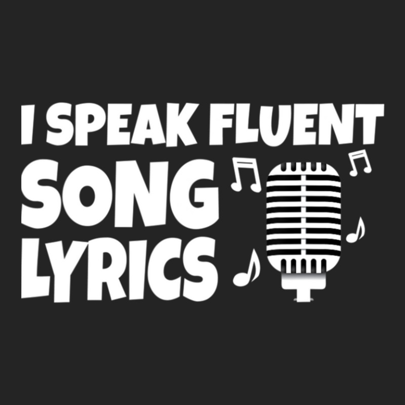 I Speak Fluent Song Lyrics Singer Songwriter 3/4 Sleeve Shirt | Artistshot