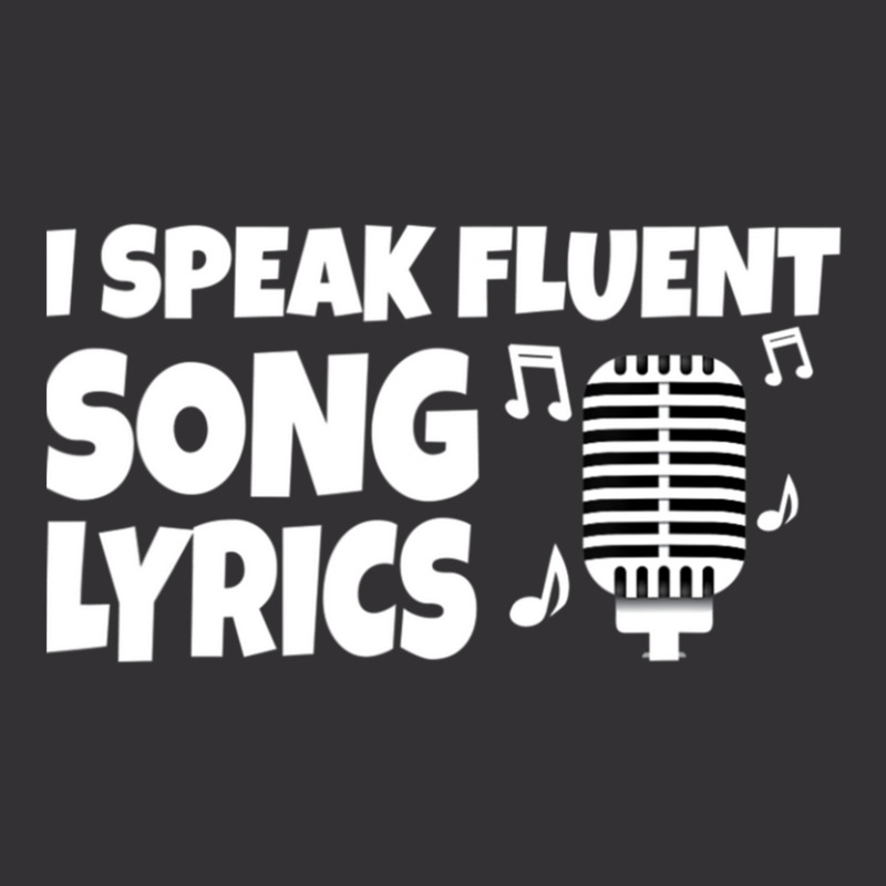 I Speak Fluent Song Lyrics Singer Songwriter Vintage Hoodie | Artistshot