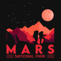 Red Mars Planet  Space National Park  Funny Mars Crew Socks | Artistshot