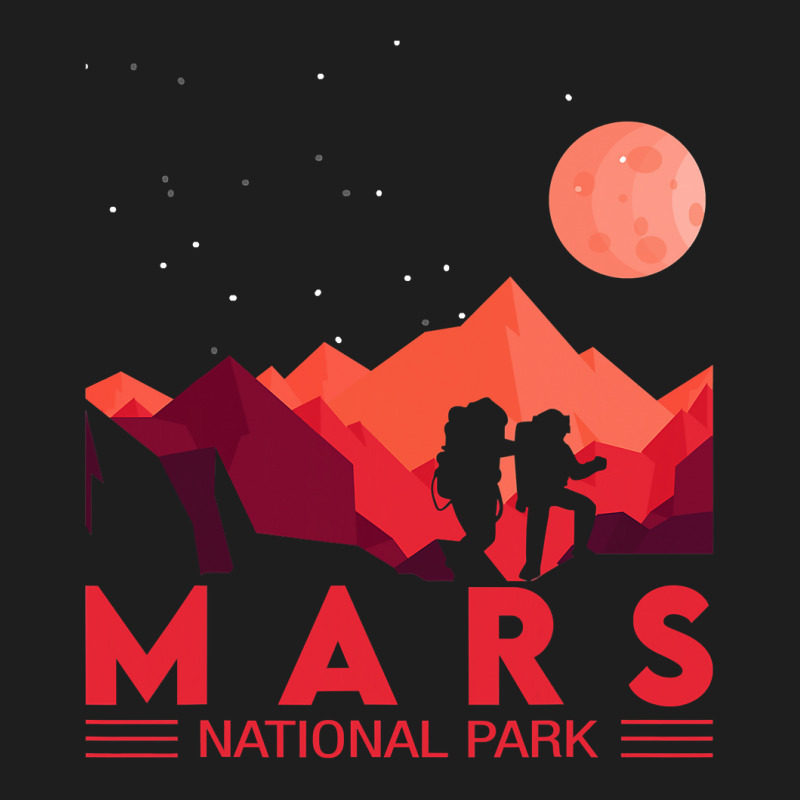 Red Mars Planet  Space National Park  Funny Mars Classic T-shirt | Artistshot