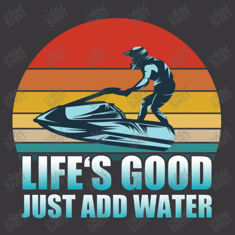 Jet Ski   Lifes Good Just Add Water Jet Ski Ladies Curvy T-Shirt by noranajas | Artistshot