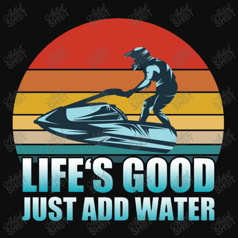 Jet Ski   Lifes Good Just Add Water Jet Ski Crop Top by noranajas | Artistshot