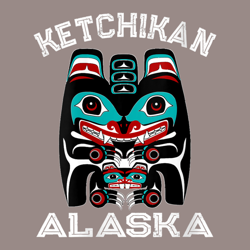 Womens Indigenous Ketchikan Alaska Native American Art Indian Bear V N Vintage T-Shirt by cm-arts | Artistshot