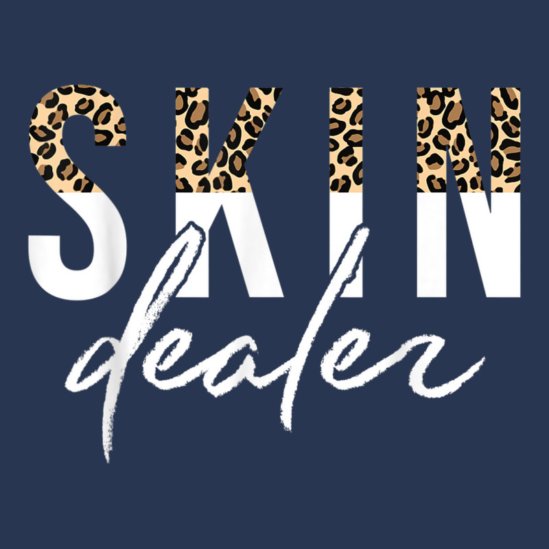 Skin Dealer Skin Esthetician Leopard Skin Dealer Men Denim Jacket | Artistshot