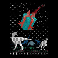 Ugly Christmas Dino Invasion Christmas Meteorite Xmas Youth Hoodie | Artistshot