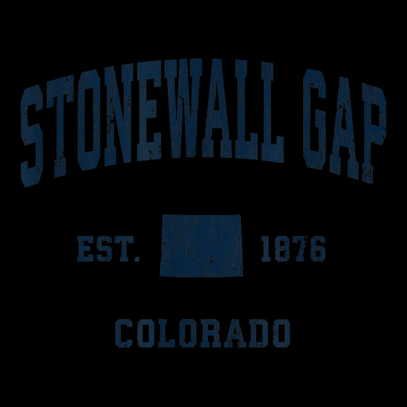 Stonewall Gap Colorado Co Vintage Athletic Navy Sports Desig Adjustable Cap | Artistshot