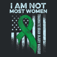 Traumatic Brain Injury Survivor Most Women Tbi Warrior Crewneck Sweatshirt | Artistshot