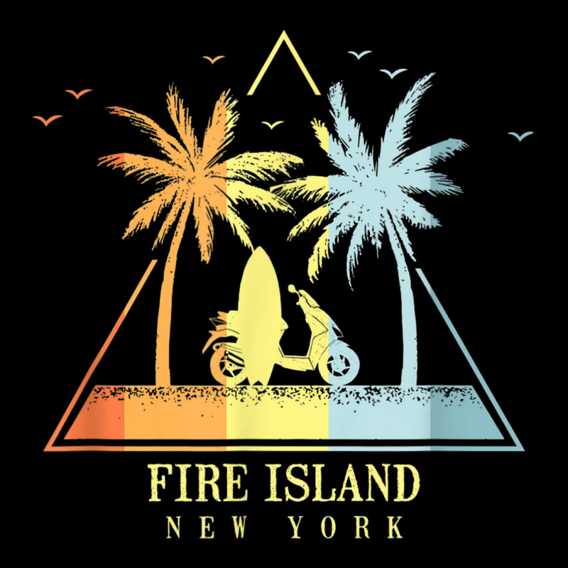 Surfboard Beach Fire Island New York Baby Tee by Golden | Artistshot