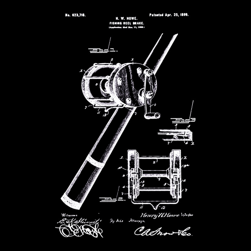 Fishing Reel 1899 Patent, Fishing Reel 1899 Patents, The Fishing Reel  Long Sleeve Baby Bodysuit by SHOPPERTHIT | Artistshot