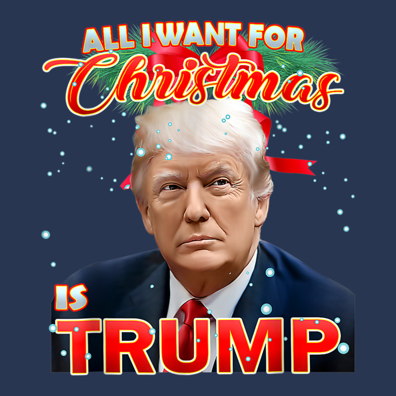 Trump 2024 I Want Trump This Christmas Men Denim Jacket | Artistshot