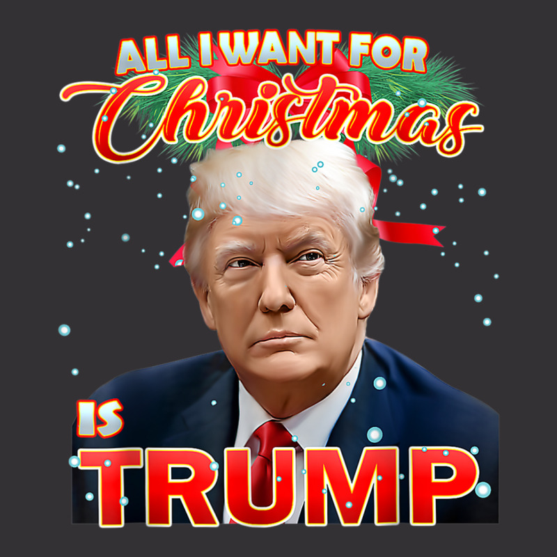 Trump 2024 I Want Trump This Christmas Vintage Hoodie And Short Set | Artistshot