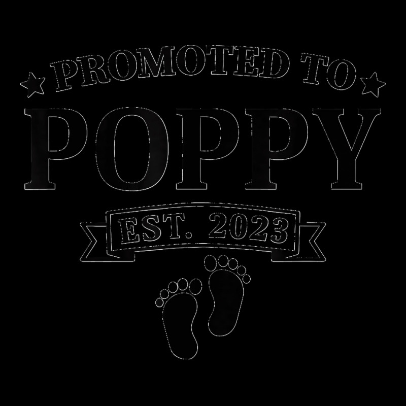 Promoted To Poppy Est. 2023 Baby Announcement New Poppy T Shirt Zipper Hoodie | Artistshot