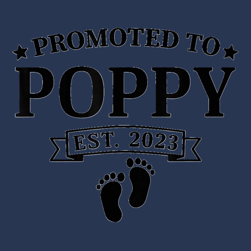 Promoted To Poppy Est. 2023 Baby Announcement New Poppy T Shirt Men Denim Jacket | Artistshot