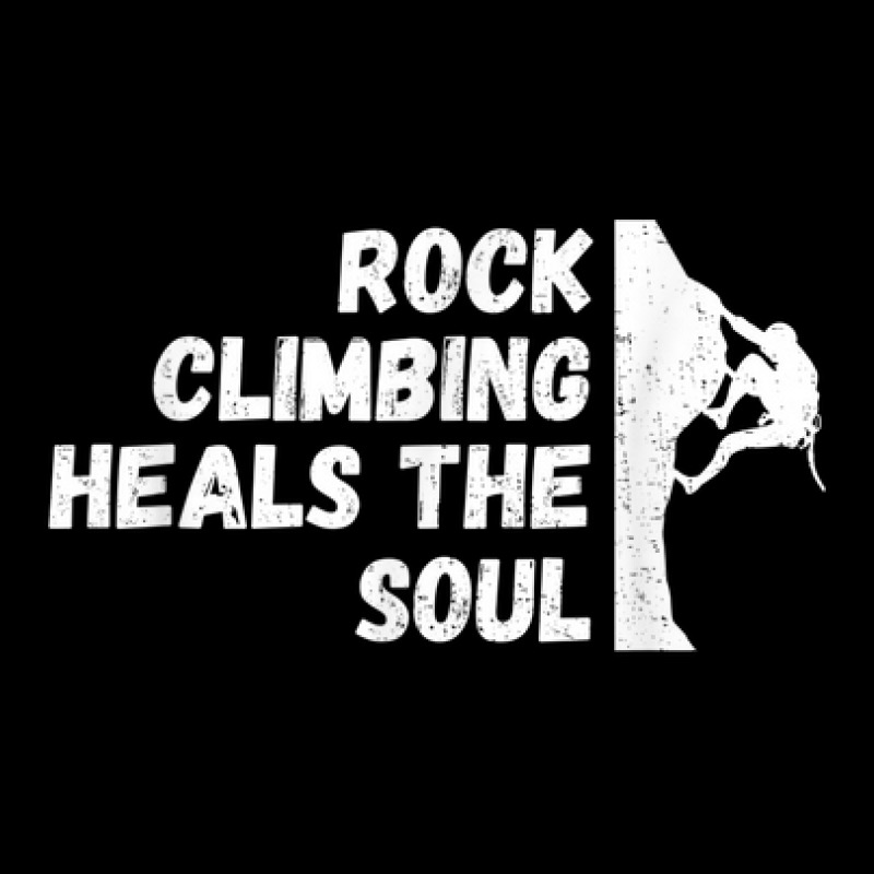 Rock Climbing Heals The Soul Bouldering Mountain Climbing V-neck Tee | Artistshot