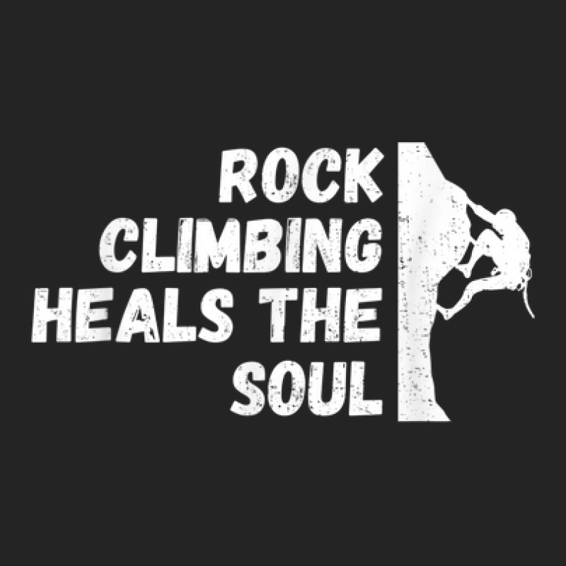 Rock Climbing Heals The Soul Bouldering Mountain Climbing 3/4 Sleeve Shirt | Artistshot