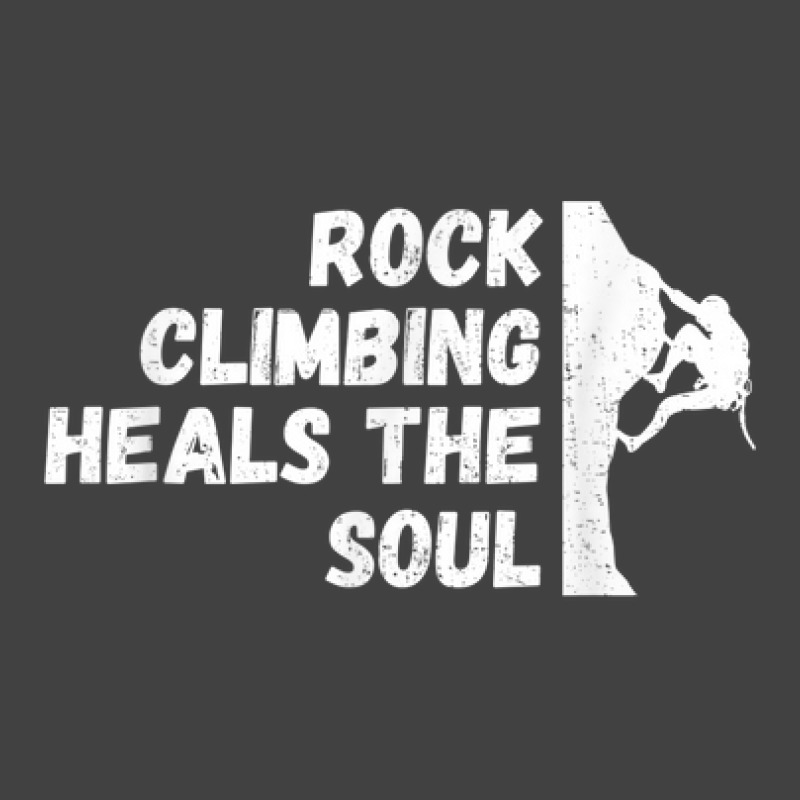 Rock Climbing Heals The Soul Bouldering Mountain Climbing Vintage T-shirt | Artistshot