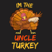 Uncle Turkey Matching Family Group Thanksgiving Party Pajama T-shirt | Artistshot